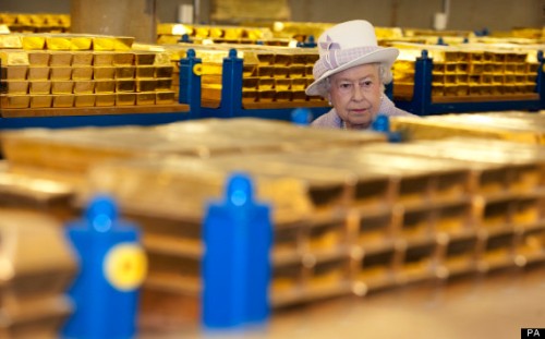Royal visit to the Bank of England
