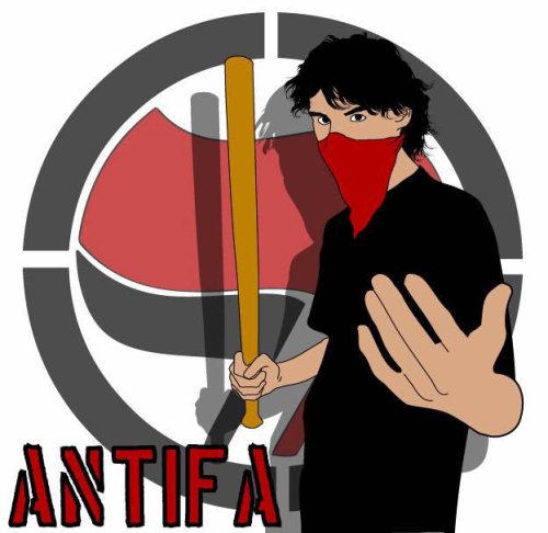 antifa-masked